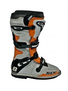 BOTY ALPINESTARS TECH 8 RS bílo oranžové